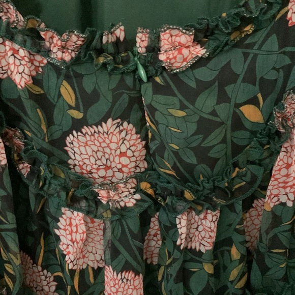 Floral open back dainty dress - Picture 9 of 14